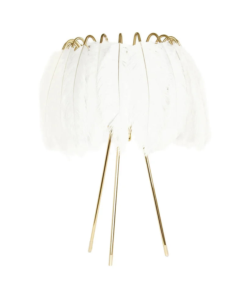 Feather Table Lamp