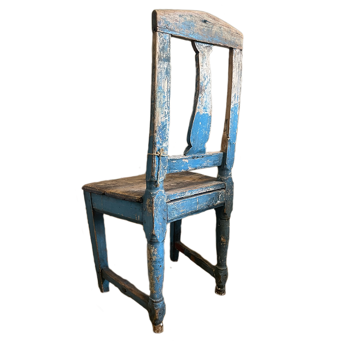 Blue Swedish Chair