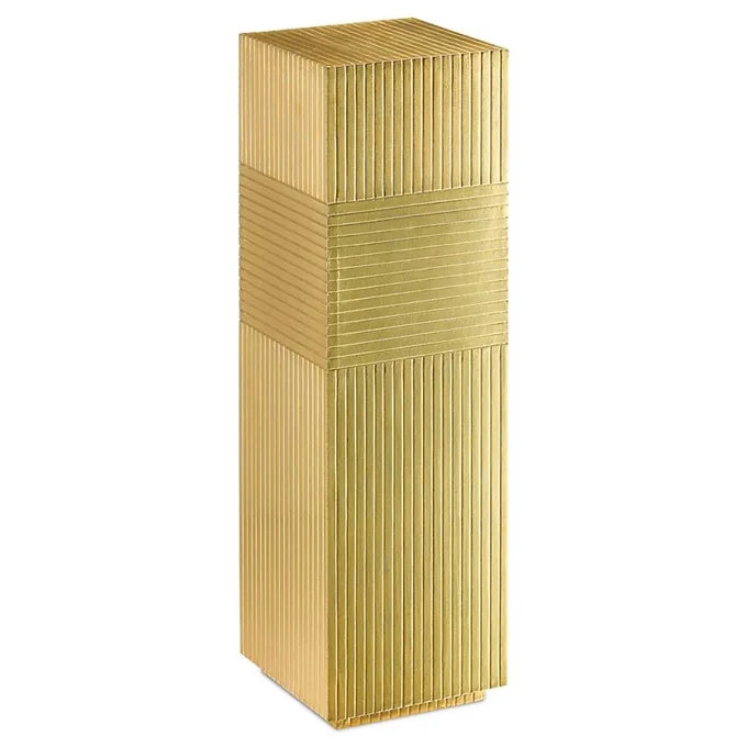 Square Brass Pedestal