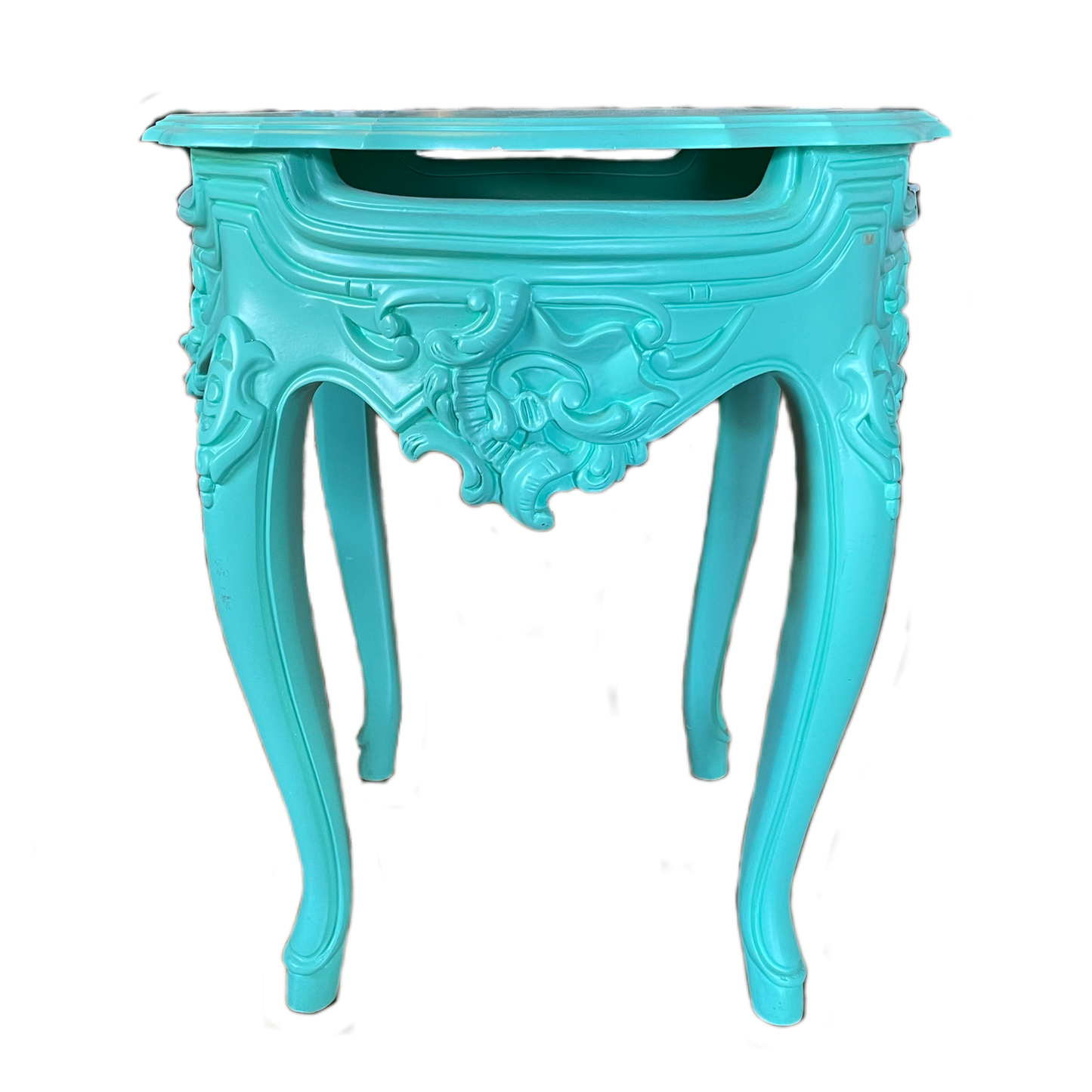 Outdoor Mint Side Table