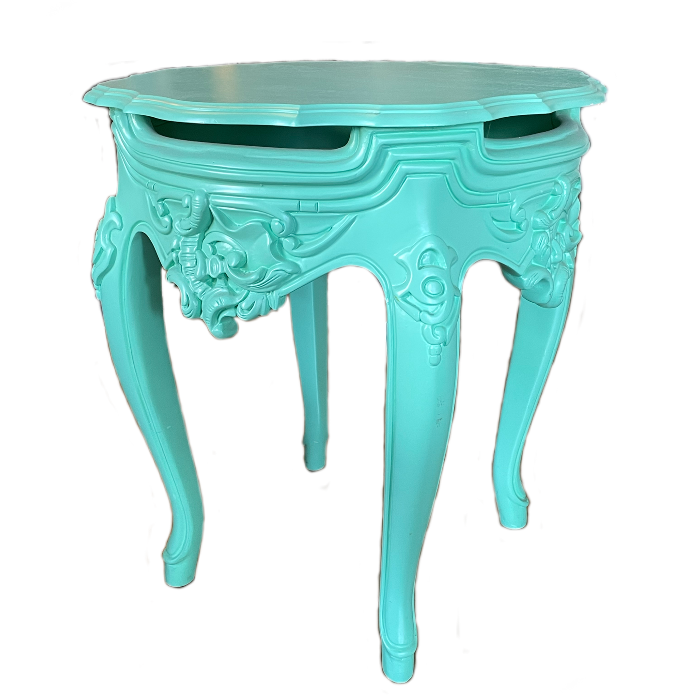 Outdoor Mint Side Table