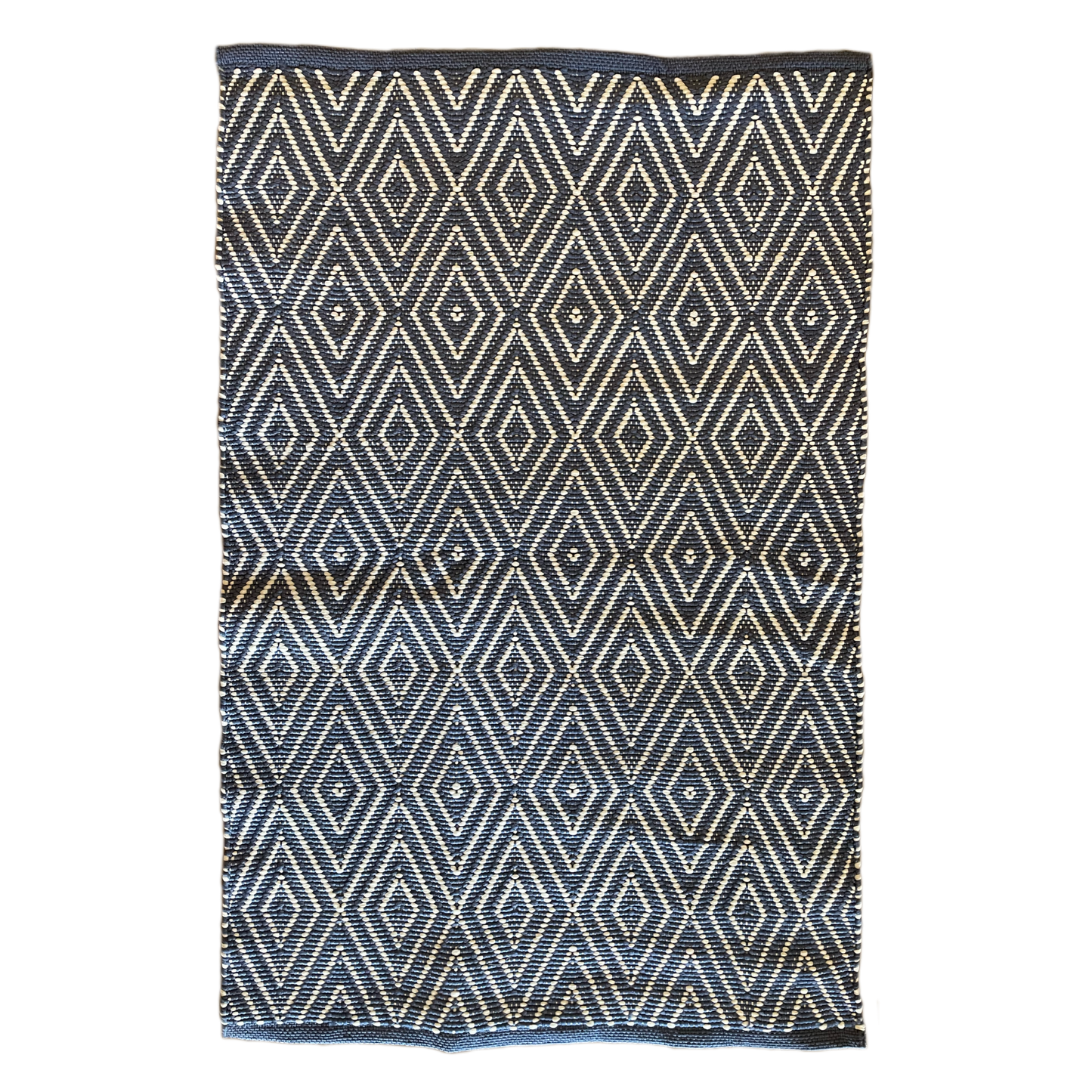 Blue & White Indoor-Outdoor Rug