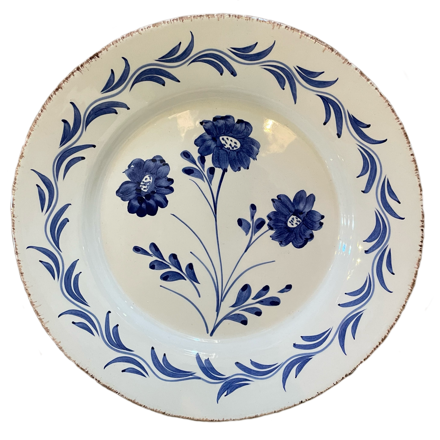 Ceramic Painted Dinner Plate