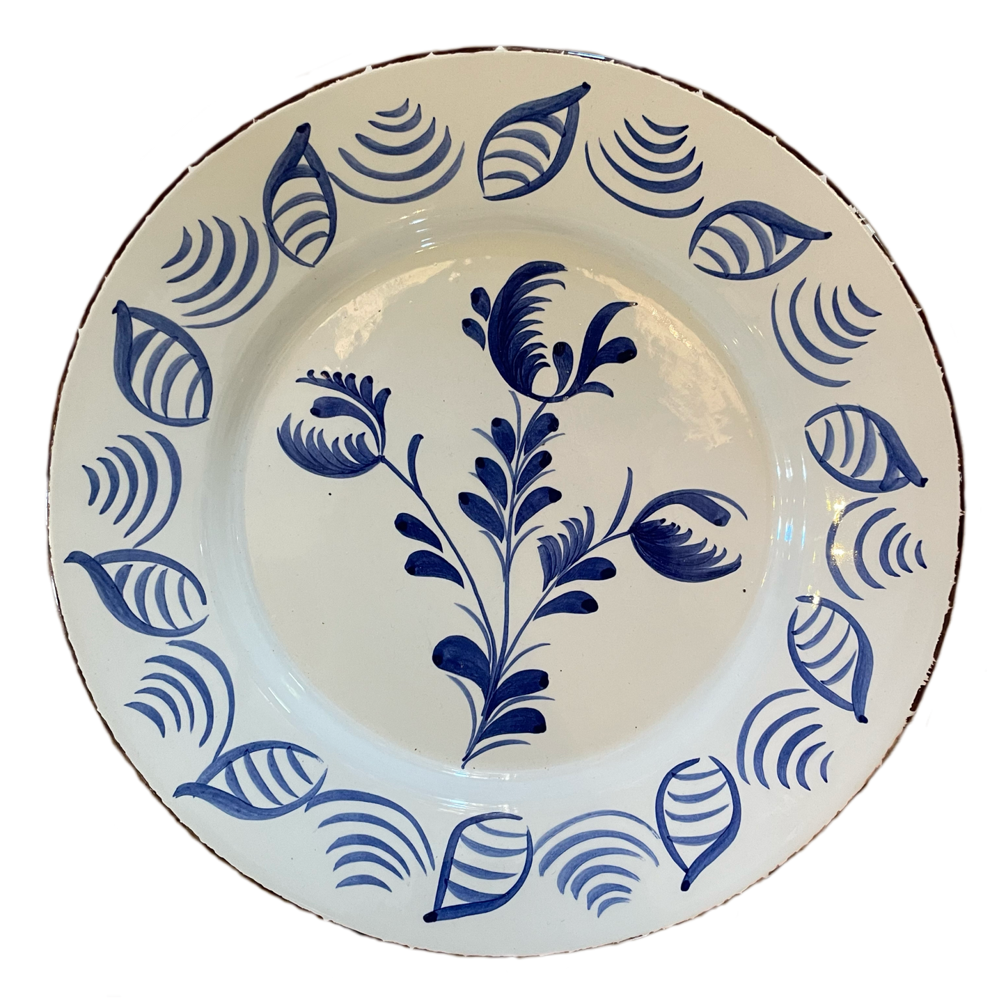 Ceramic Painted Dinner Plate