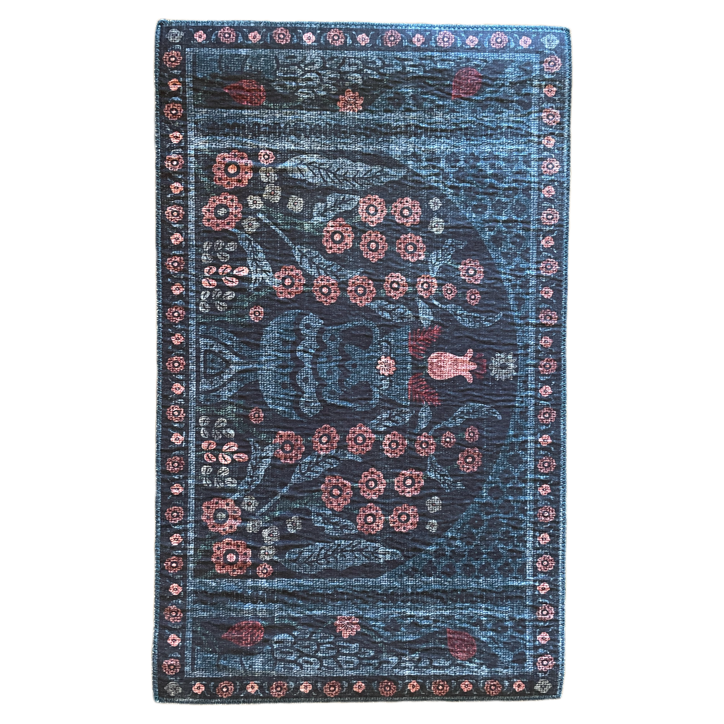 Small Folk Print Rug