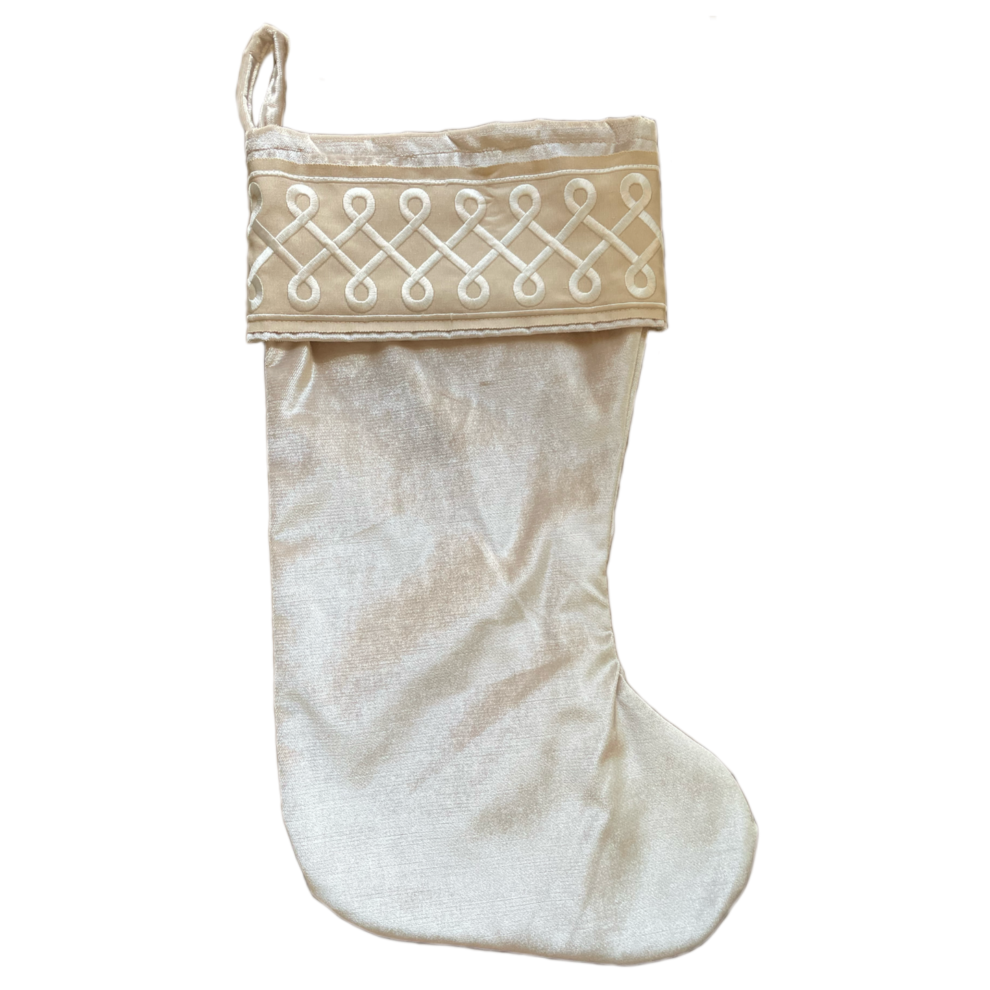 Ivory & White Stocking