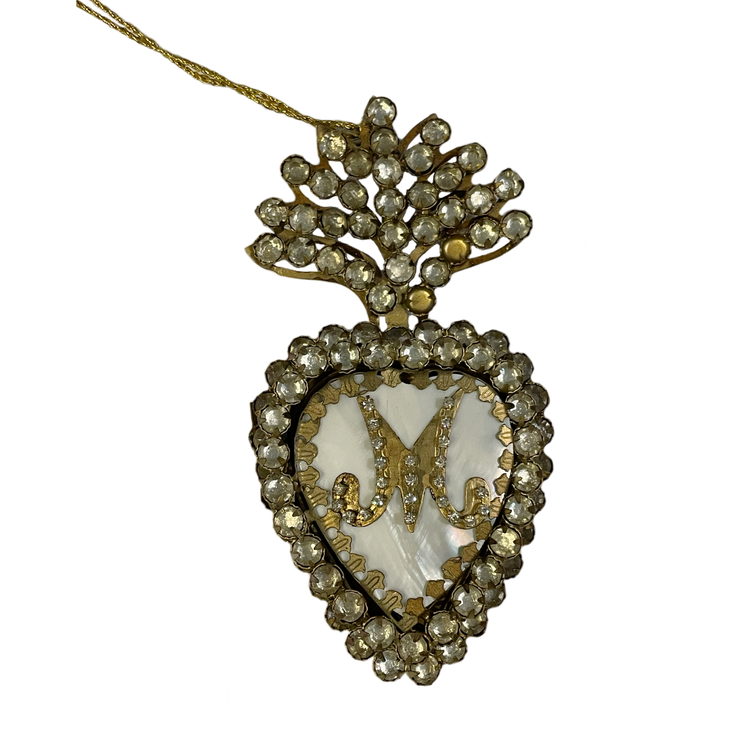 Jeweled Heart Ornament