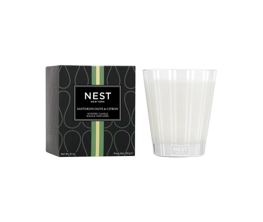 Nest- Santorini Olive & Citron Candle