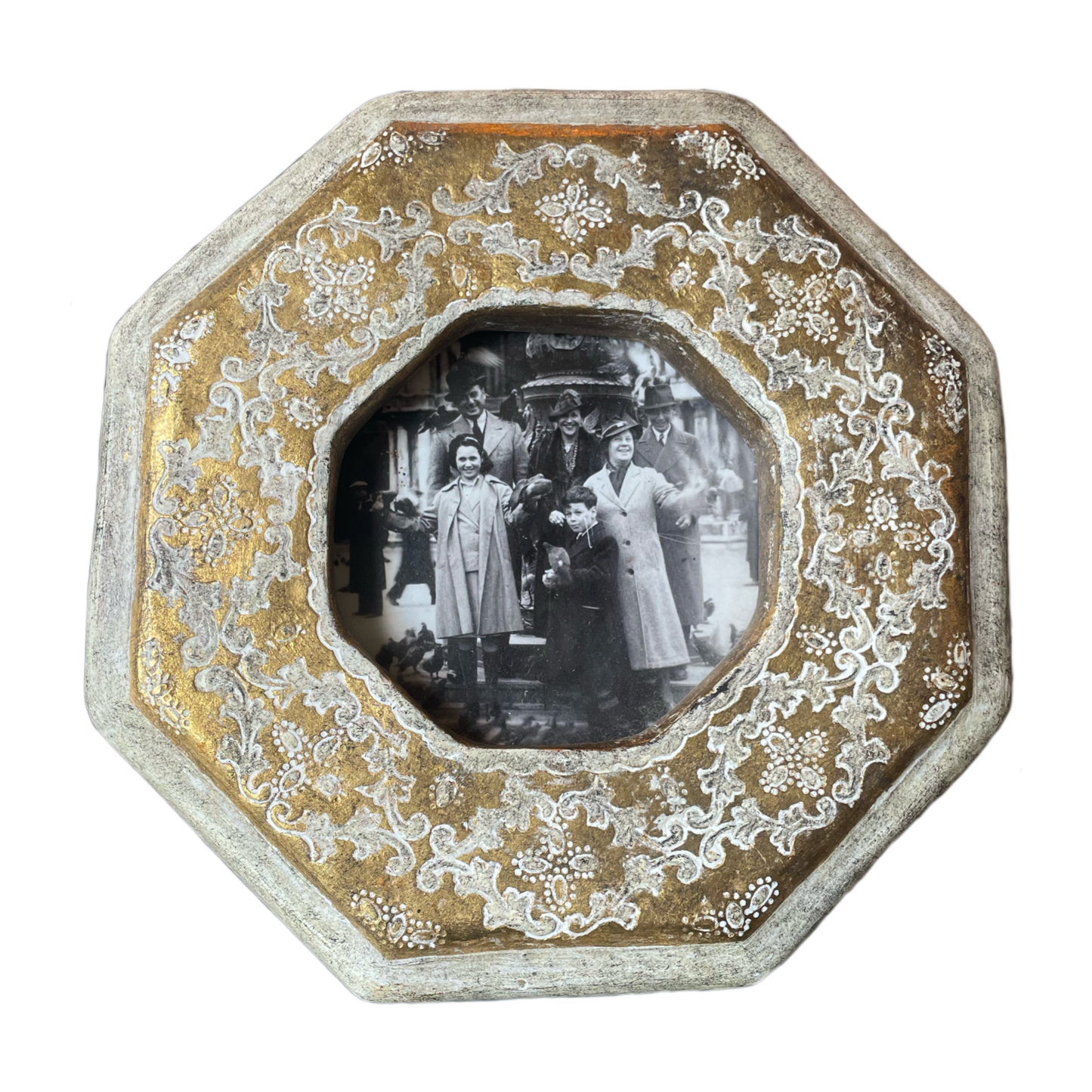 Gilded Octagonal Frame