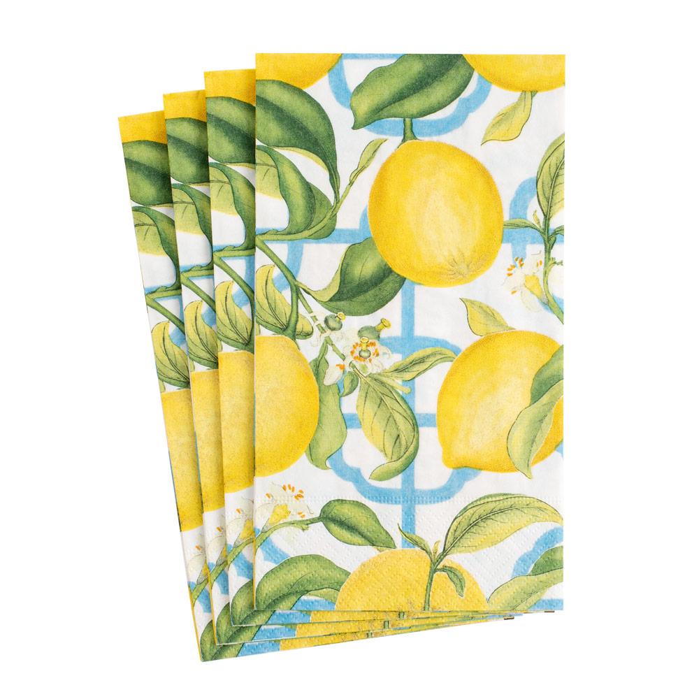 Summer Lemons Paper Napkins