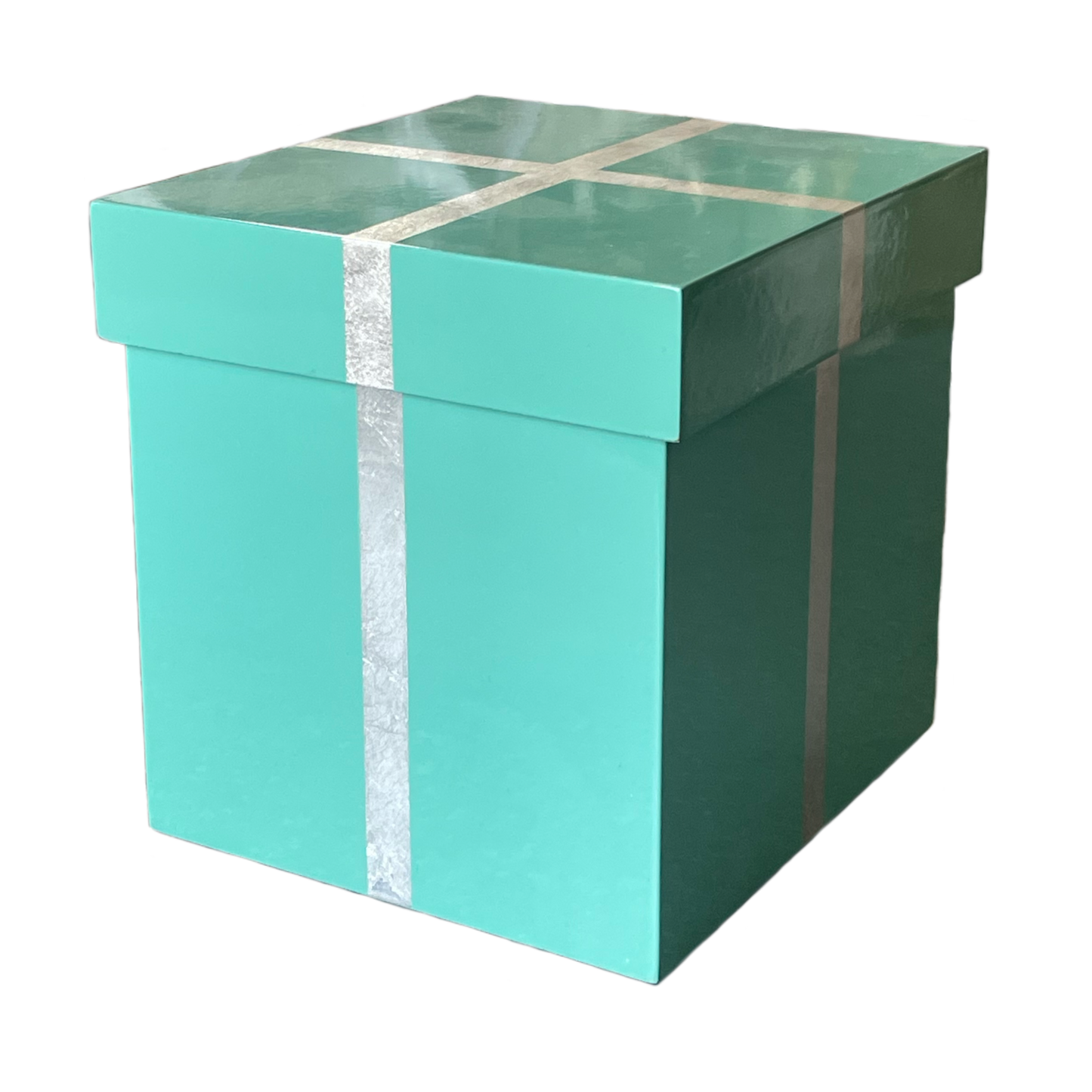 Teal & Silver Gift Box