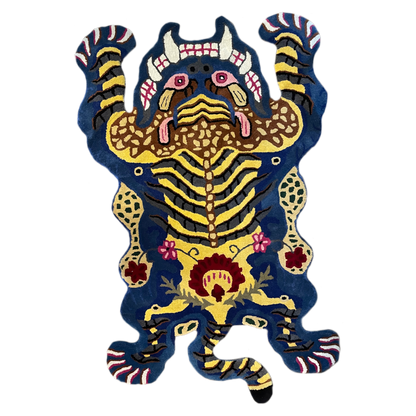 Multicolor Tibetan Tiger Rug