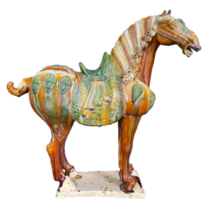 Vintage Horse Figurine Pair