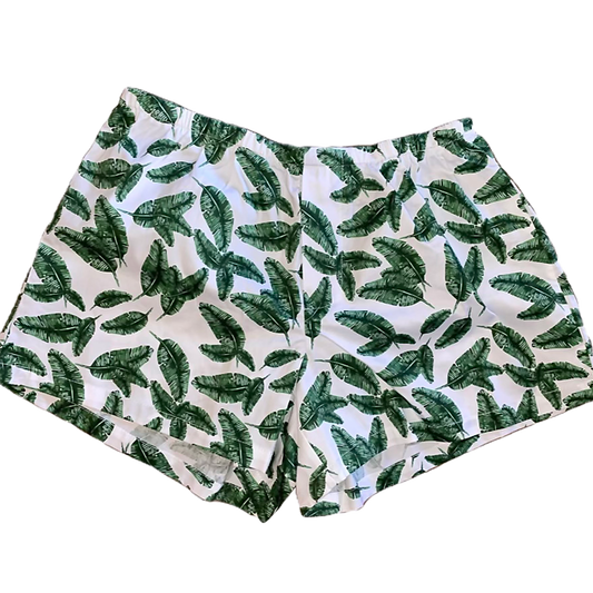 Palm Leaf PJ Shorts