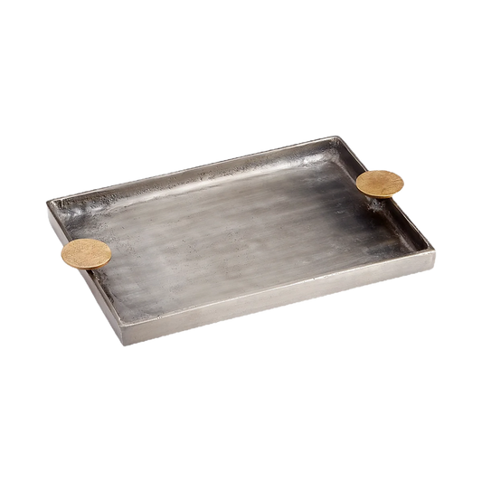Silver & Gold Obscura Tray