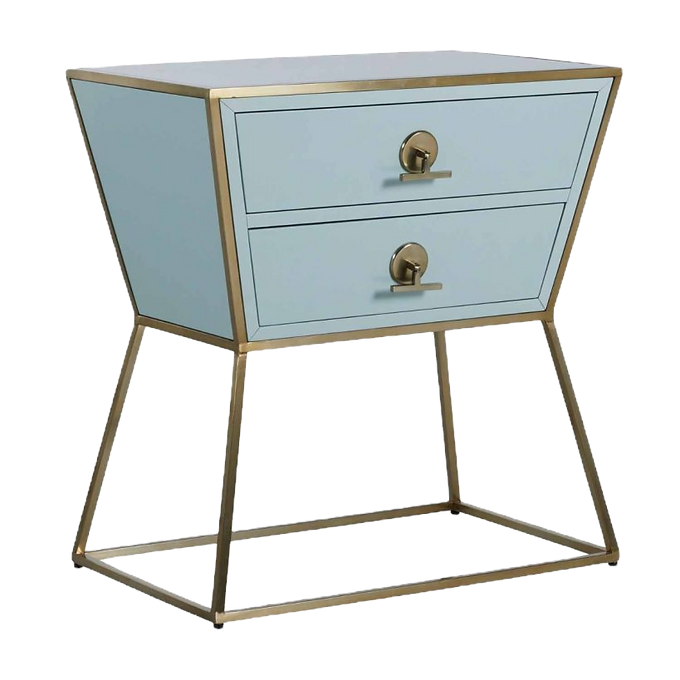 Light Blue Nightstand