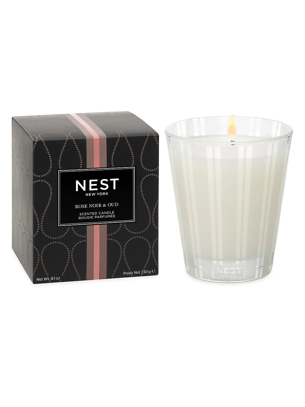 Nest- Rose Noir & Oud Candle