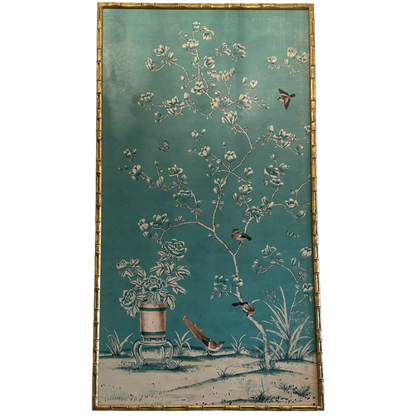 Magnolia Birds Diptych Panels