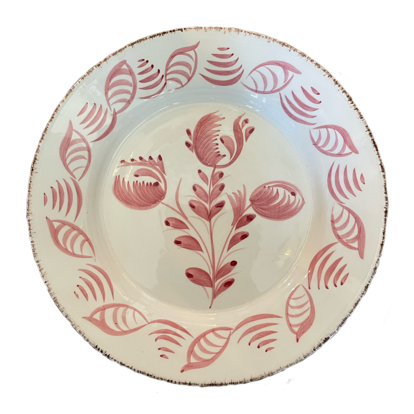 Ceramic Painted Dinner Plate