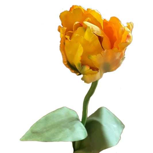Yellow-Orange Faux Tulip