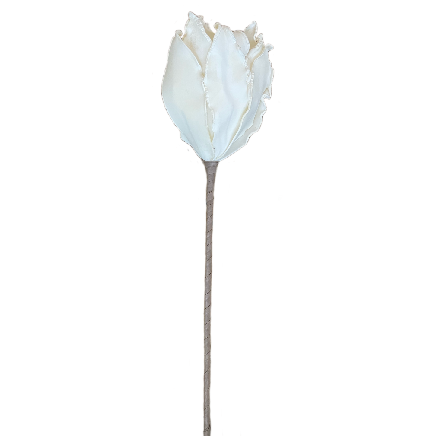 Faux White Floral Botanica