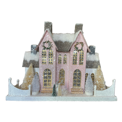 Frosted Winter House