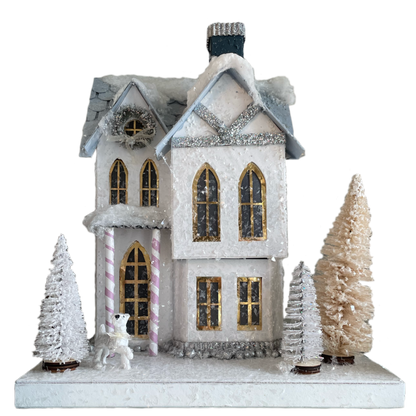 Frosted Winter House
