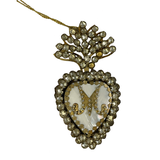 Jeweled Heart Ornament