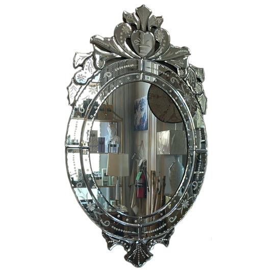 Oval Venetian Mirror