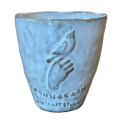 Glazed Pinch-Pot Cup