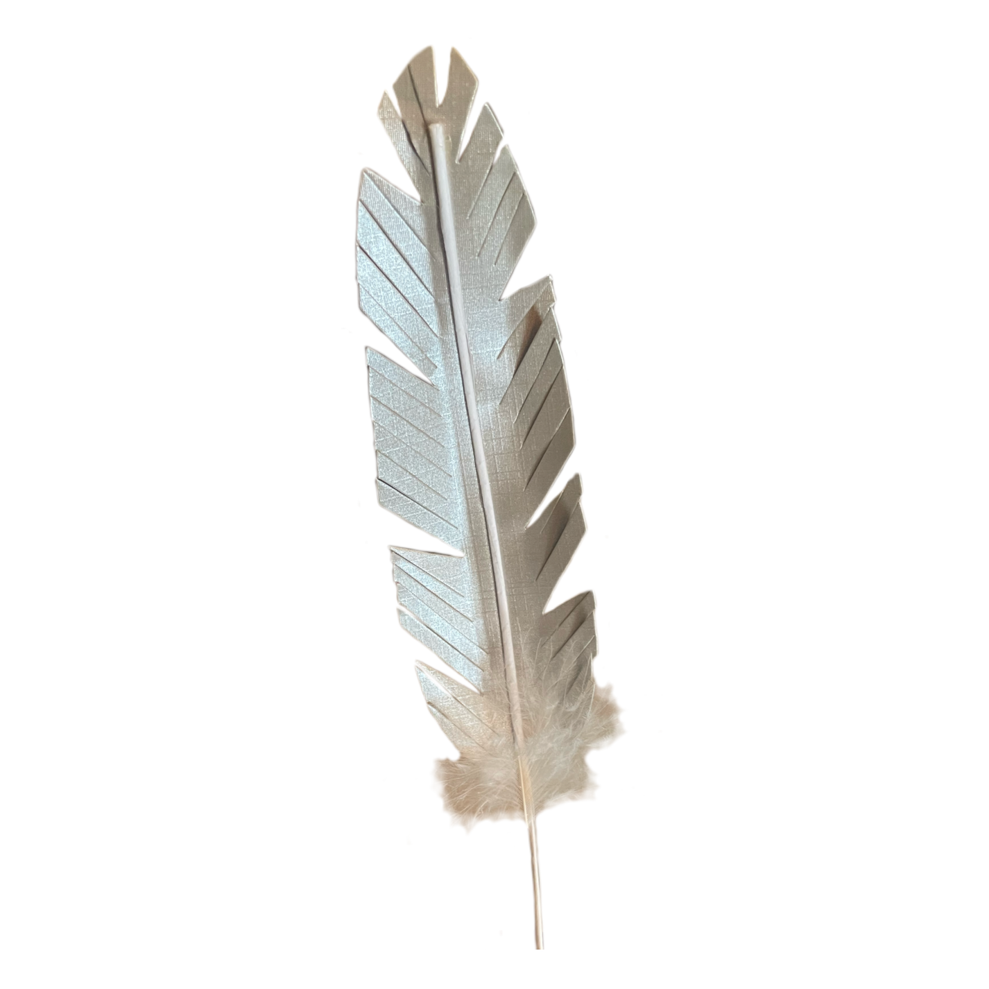 Silver Faux Feathers – Perch Silver Faux Feathers – Perch