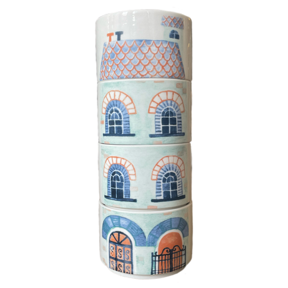 House Stacking Cup Set