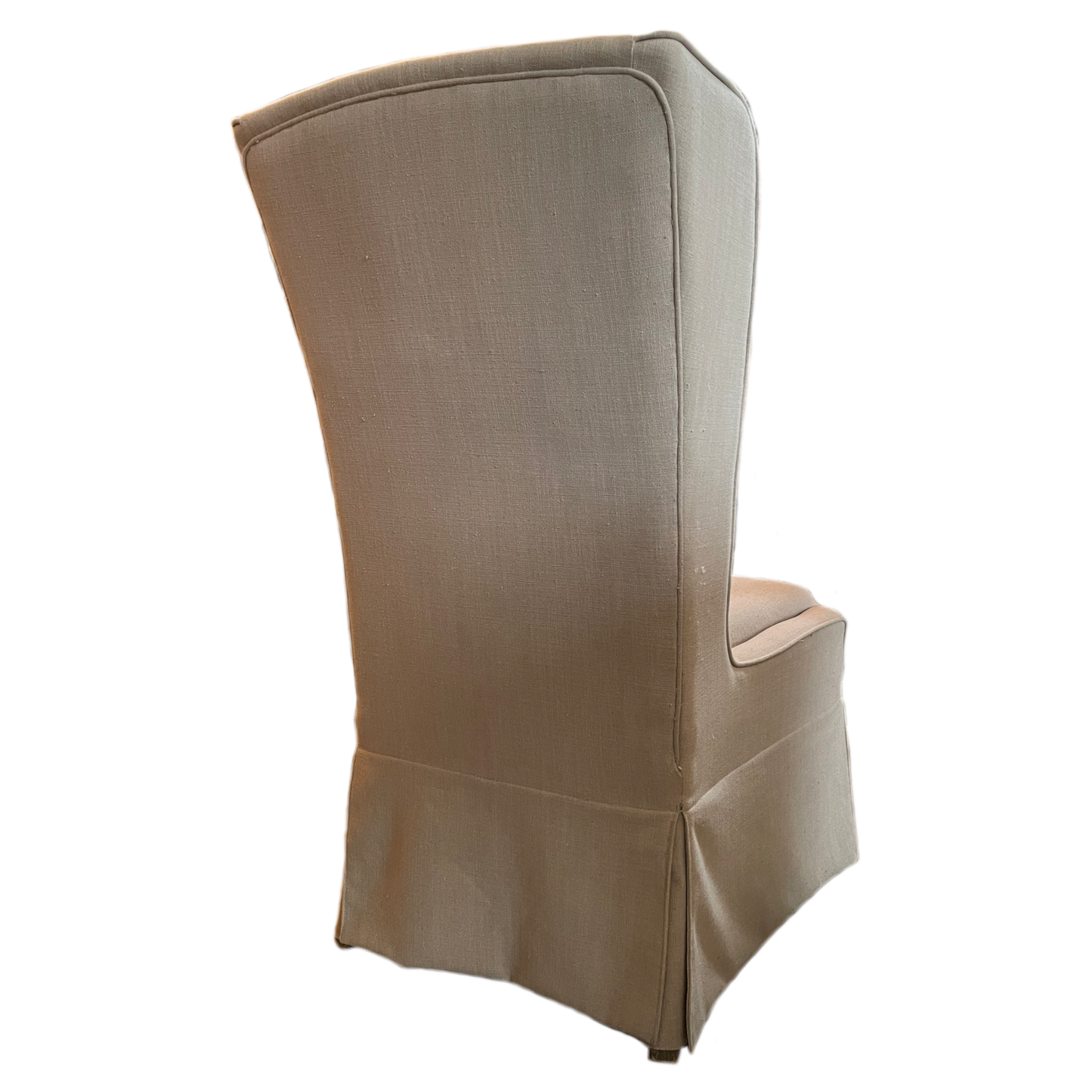 Taupe High Back Dining Chair