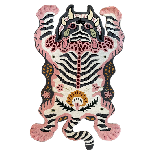 Multicolor Tibetan Tiger Rug