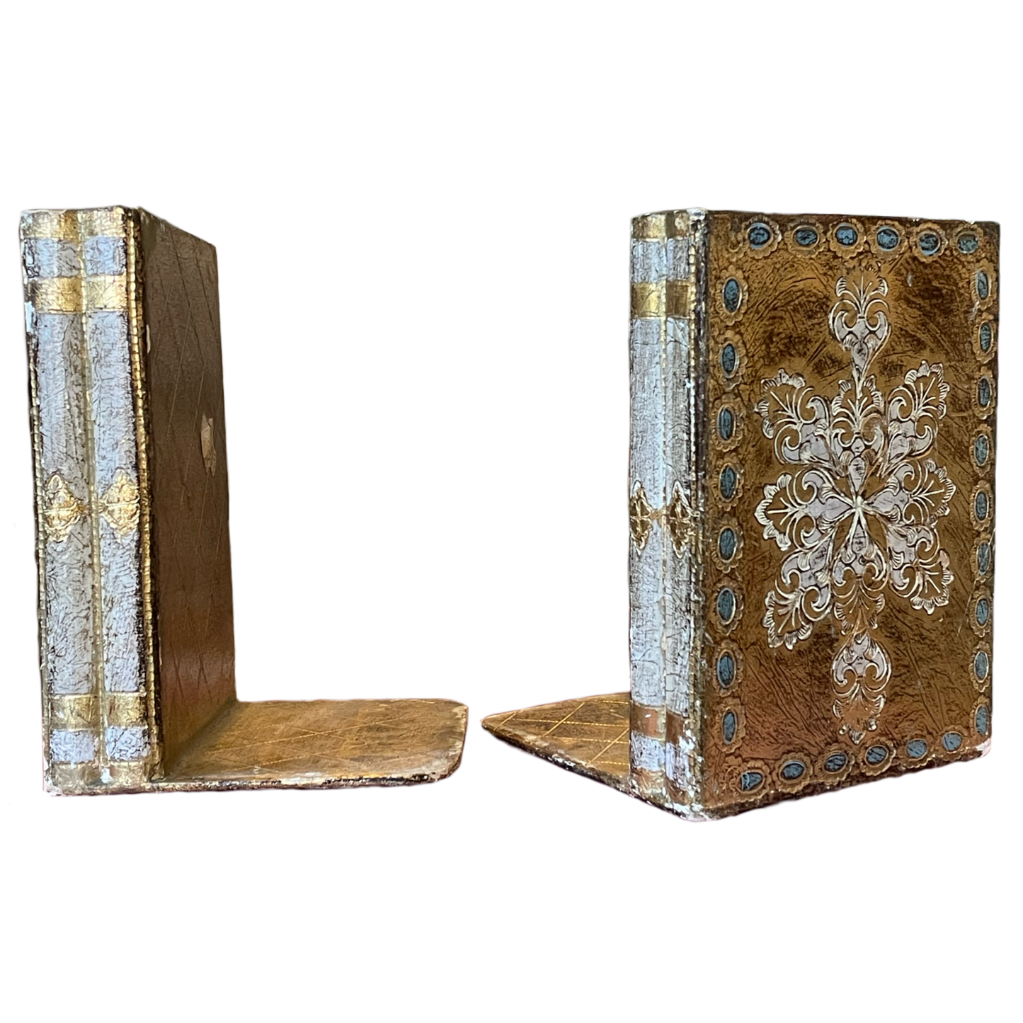 Florentine Gilded Bookends