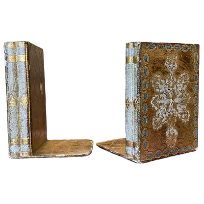 Florentine Gilded Bookends