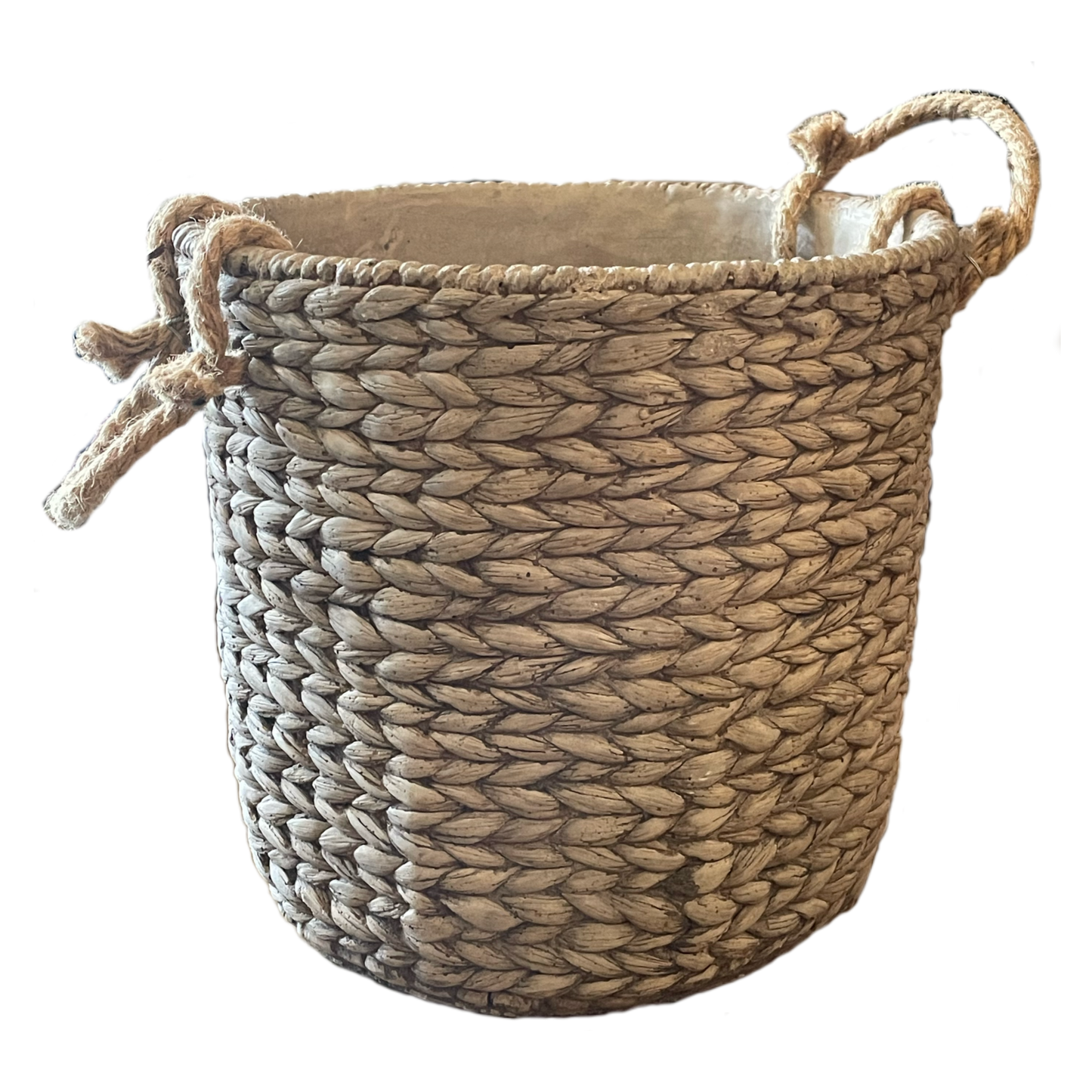 Cement "Woven" Basket
